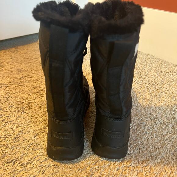 Sorel Whitney II Waterproof & Insulated Tall Boot in Black SZ 5.5 - Picture 5 of 8